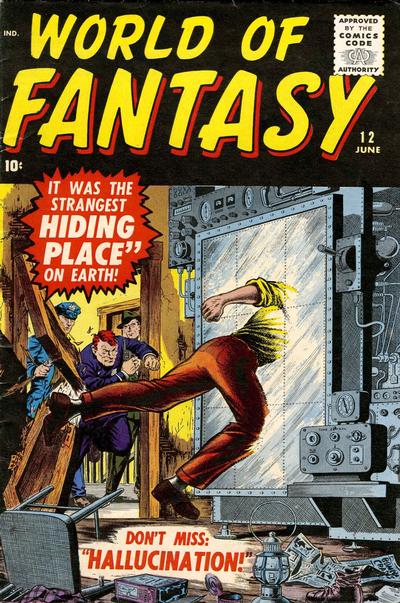 Cover for World of Fantasy (Marvel, 1956 series) #12