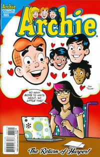 Cover for Archie (Archie, 1959 series) #665 [Dan Parent Cover]