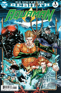 Cover Thumbnail for Aquaman (DC, 2016 series) #1 [Brad Walker / Drew Hennessy Cover]