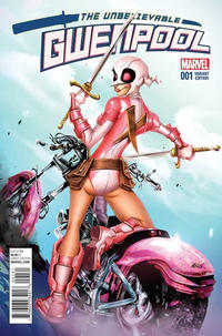 Cover Thumbnail for The Unbelievable Gwenpool (Marvel, 2016 series) #1 [Variant Edition - Francisco Herrera Cover]