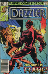 Cover for Dazzler (Marvel, 1981 series) #23 [Newsstand]