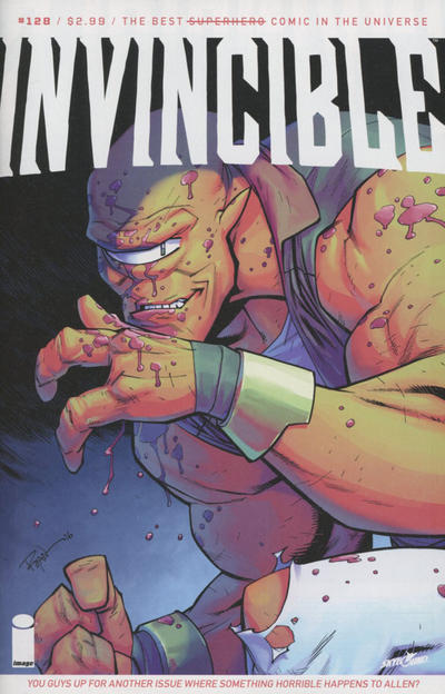 Cover for Invincible (Image, 2003 series) #128