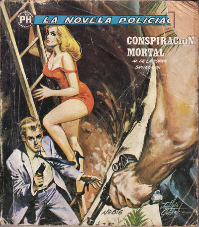 Cover for La Novela Policiaca (Novedades, 1971 ? series) #816