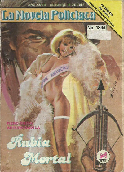 Cover for La Novela Policiaca (Novedades, 1971 ? series) #1394