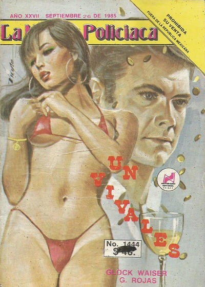 Cover for La Novela Policiaca (Novedades, 1971 ? series) #1444