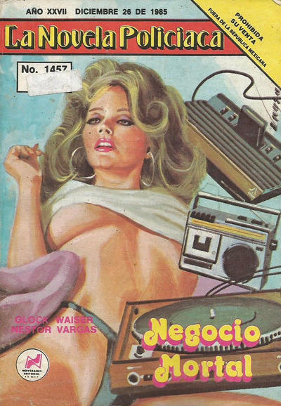 Cover for La Novela Policiaca (Novedades, 1971 ? series) #1457