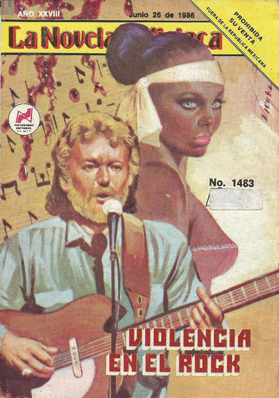 Cover for La Novela Policiaca (Novedades, 1971 ? series) #1483