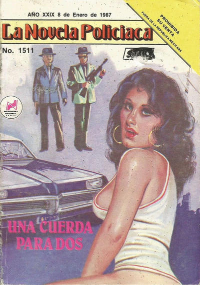 Cover for La Novela Policiaca (Novedades, 1971 ? series) #1511