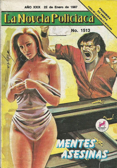 Cover for La Novela Policiaca (Novedades, 1971 ? series) #1513