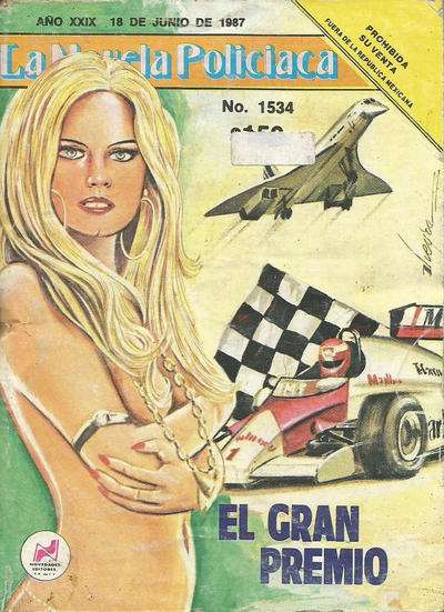 Cover for La Novela Policiaca (Novedades, 1971 ? series) #1534
