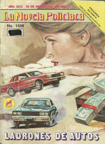 Cover for La Novela Policiaca (Novedades, 1971 ? series) #1556