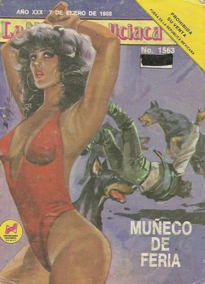 Cover for La Novela Policiaca (Novedades, 1971 ? series) #1563