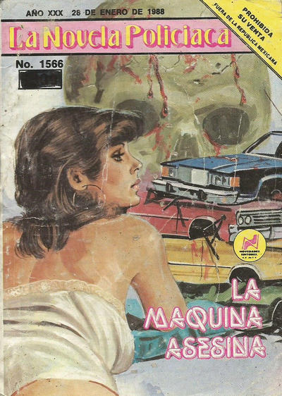 Cover for La Novela Policiaca (Novedades, 1971 ? series) #1566