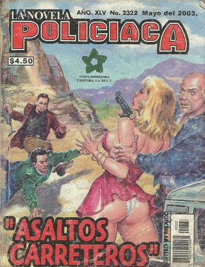 Cover for La Novela Policiaca (Novedades, 1971 ? series) #2322