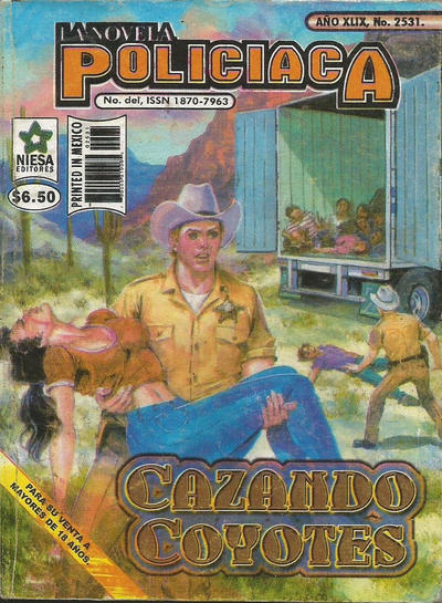 Cover for La Novela Policiaca (Novedades, 1971 ? series) #2531