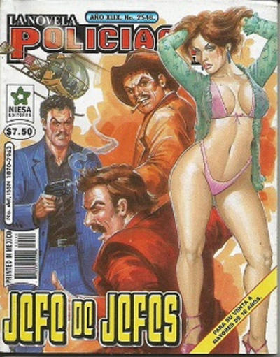 Cover for La Novela Policiaca (Novedades, 1971 ? series) #2548