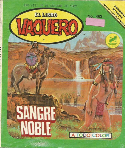 Cover for El Libro Vaquero (Novedades, 1978 series) #463