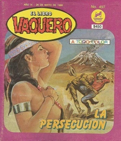 Cover for El Libro Vaquero (Novedades, 1978 series) #497