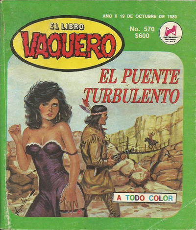 Cover for El Libro Vaquero (Novedades, 1978 series) #570