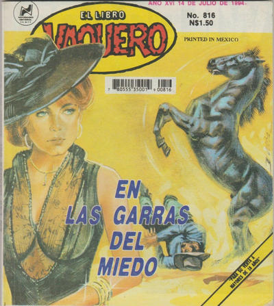 Cover for El Libro Vaquero (Novedades, 1978 series) #816