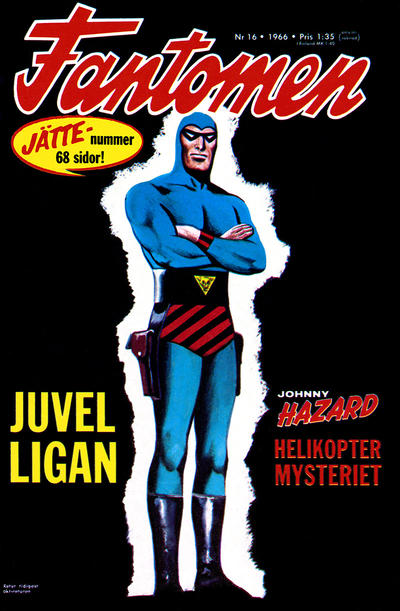 Cover for Fantomen (Semic, 1958 series) #16/1966