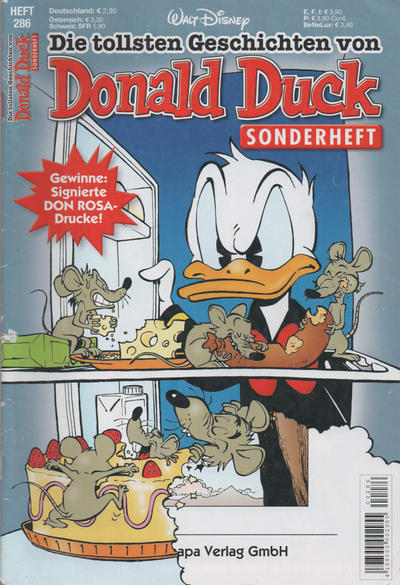 Cover for Die tollsten Geschichten von Donald Duck (Egmont Ehapa, 1965 series) #286