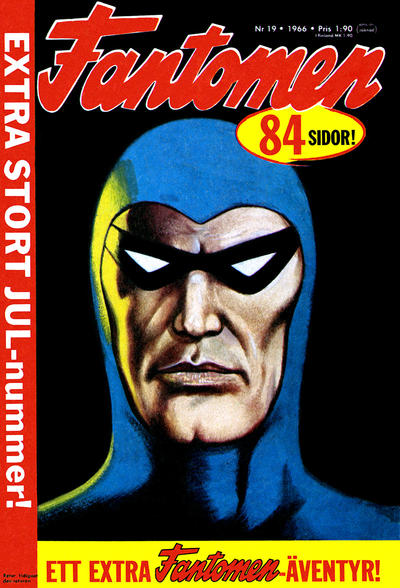 Cover for Fantomen (Semic, 1958 series) #19/1966