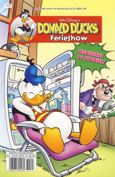 Cover for Donald Ducks Show (Hjemmet / Egmont, 1957 series) #[185] - Ferieshow 2016