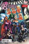 Cover Thumbnail for A-Force (2016 series) #5 [Incentive Meghan Hetrick 'The Story Thus Far' Variant]