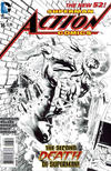 Cover for Action Comics (DC, 2011 series) #16 [Rags Morales Black & White Cover]