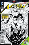 Cover Thumbnail for Action Comics (2011 series) #21 [Tony S. Daniel Black & White Cover]