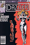 Cover for Dazzler (Marvel, 1981 series) #25 [Newsstand]
