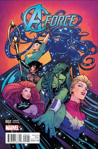 Cover Thumbnail for A-Force (Marvel, 2016 series) #2 [Incentive Joëlle Jones Variant]