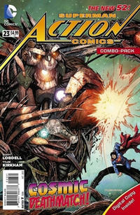 Cover Thumbnail for Action Comics (DC, 2011 series) #23 [Combo-Pack]