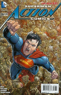 Cover Thumbnail for Action Comics (DC, 2011 series) #39 [Juan Jose Ryp Cover]
