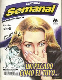 Cover Thumbnail for Historia semanal de amor y pasión (Mina Editores, 2006 series) #50