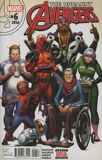 Cover for Uncanny Avengers (Marvel, 2015 series) #6