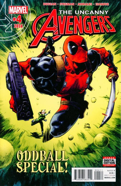 Cover for Uncanny Avengers (Marvel, 2015 series) #4