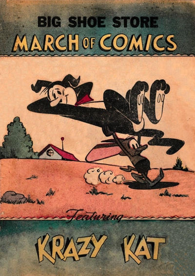 Cover for Boys' and Girls' March of Comics (Western, 1946 series) #72 [Big Shoe Store]