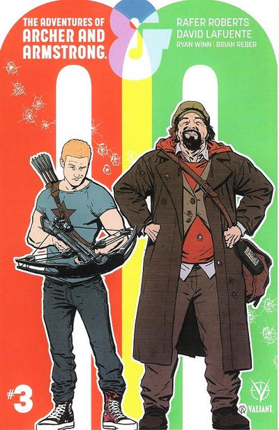 Cover for A&A: The Adventures of Archer & Armstrong (Valiant Entertainment, 2016 series) #3 [Cover B - Kano]