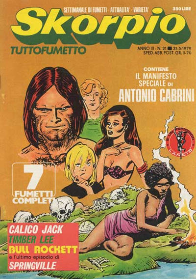 Cover for Skorpio (Eura Editoriale, 1977 series) #v3#21