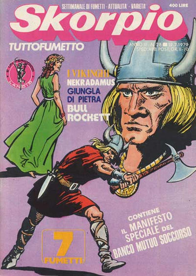 Cover for Skorpio (Eura Editoriale, 1977 series) #v3#28