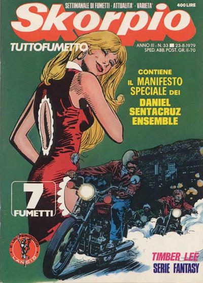 Cover for Skorpio (Eura Editoriale, 1977 series) #v3#33