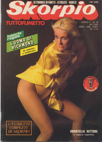 Cover for Skorpio (Eura Editoriale, 1977 series) #v5#30