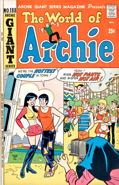 Cover for Archie Giant Series Magazine (Archie, 1954 series) #188