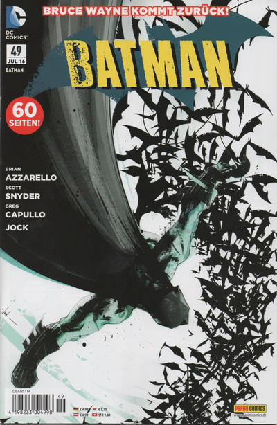 Cover for Batman (Panini Deutschland, 2012 series) #49 (114)