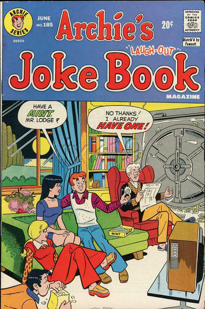 Cover for Archie's Joke Book Magazine (Archie, 1953 series) #185