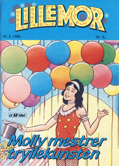 Cover for Lillemor (Serieforlaget / Se-Bladene / Stabenfeldt, 1969 series) #6/1986