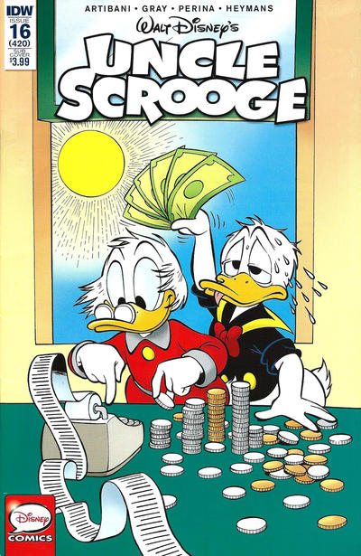 Cover for Uncle Scrooge (IDW, 2015 series) #16 / 420 [Subscription Cover Variant]