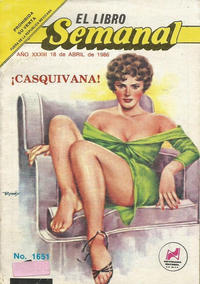 Cover Thumbnail for El Libro Semanal (Novedades, 1960 ? series) #1651